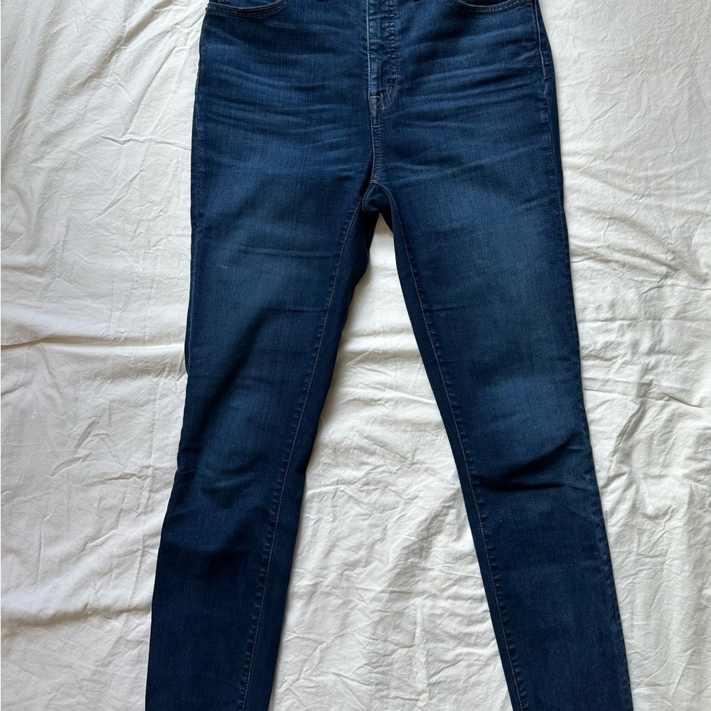 Madewell Dark Blue Skinny Jeans